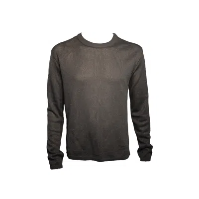 Maria Aristidou Men's Black Raven Engraving Long Sleeve Top