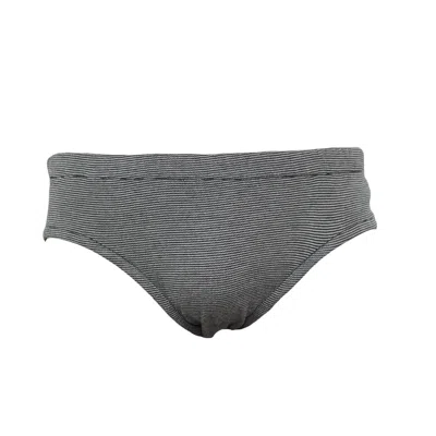 Maria Aristidou Men's Black / White Icarus Swim Brief In Black/white