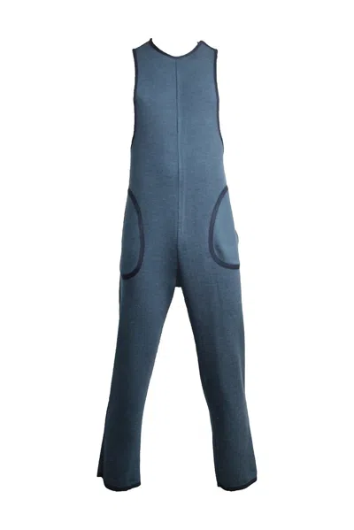 Maria Aristidou Men's Blue Deux Côtés Jumpsuit