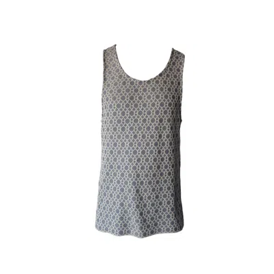Maria Aristidou Men's Blue / Neutrals Apollo Tank Top