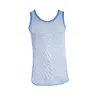 Maria Aristidou Men's Blue / White Play Baby Blue Sleeveless Top In Blue/white