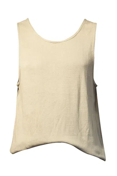 Maria Aristidou Men's Neutrals Play Beige Top