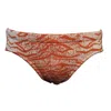 Maria Aristidou Men's Yellow / Orange / Gold Anatole Swim Brief