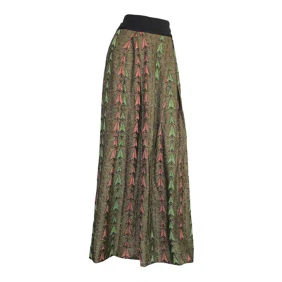 Maria Aristidou Women's Aico Maxi Skirt In Green