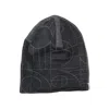 Maria Aristidou Women's Black / Grey Play Reversible Beanie In Black/grey