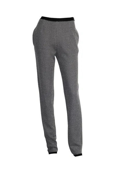 Maria Aristidou Women's Black / Grey / Silver The Secret Gardens Of Alexander - Freezia Trouser In Black/grey/silver