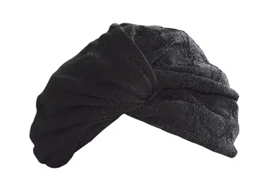 Maria Aristidou Women's Black Sirena Turban