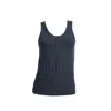 MARIA ARISTIDOU WOMEN'S BOLD TANK TOP - BLACK