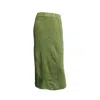 Maria Aristidou Women's Fleur Skirt - Lime Green In Green