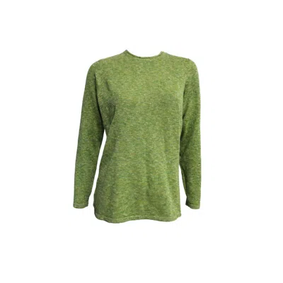 Maria Aristidou Women's Fleur Top - Lime Green