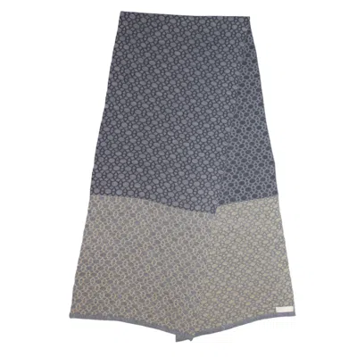 Maria Aristidou Women's Gold / Grey Double Side Scarf - Grey-gold In Gold/grey