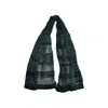 Maria Aristidou Women's Green / Black Unisex Lace Scarf - Green In Green/black