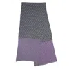 Maria Aristidou Women's Grey / Pink / Purple Double Side Scarf - Grey-purple In Grey/pink/purple
