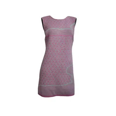 Maria Aristidou Women's Grey / Silver / Pink Nettal Mini Dress - Pink In Grey/silver/pink