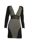 Maria Aristidou Women's Neutrals / Gold / Black Claire De Lune - Selena In Gold/black