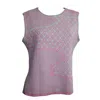 Maria Aristidou Women's Pink / Purple / Silver Nettal Topography Top - Pink