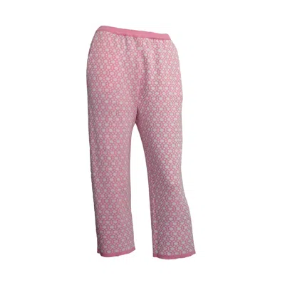 Maria Aristidou Women's Pink / Purple / White Lyra Pants In Pink/purple/white