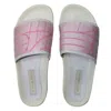 Maria Aristidou Women's Play White Pink Slides In Pink/white