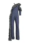 Maria Aristidou Women's Symplexis - Zoe Jumpsuit In Black/blue/gray