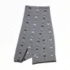 Maria Aristidou Women's Unisex Fully Arrow Scarf - Black & Off White In Black/white