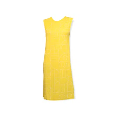 Maria Aristidou Women's Yellow / Orange / White Play Dress - Yellow, White In Yellow/orange/white
