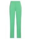 Maria Bellentani Woman Pants Green Size 10 Acetate, Polyamide, Elastane In Green