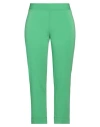 Maria Bellentani Woman Pants Green Size 12 Acetate, Polyamide, Elastane In Green