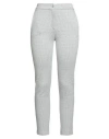 Maria Bellentani Woman Pants Light Grey Size 10 Viscose, Polyamide, Elastane