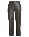 Maria Bellentani Woman Pants Military Green Size 4 Polyester, Polyurethane In Black