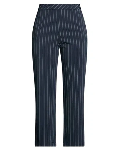 Maria Bellentani Woman Pants Navy Size 10 Viscose, Polyamide, Elastane
