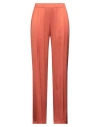 Maria Bellentani Woman Pants Rust Size 8 Viscose, Elastane