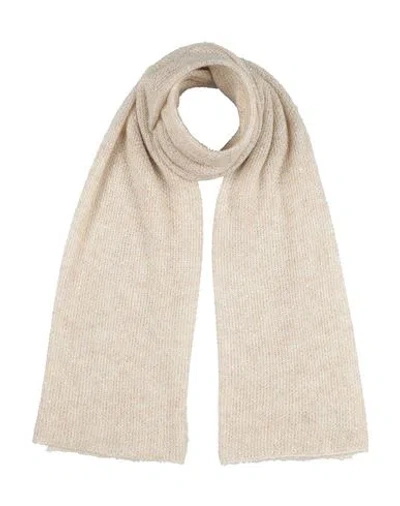 Maria Bellentani Woman Scarf Beige Size - Polyamide, Wool, Viscose, Cashmere
