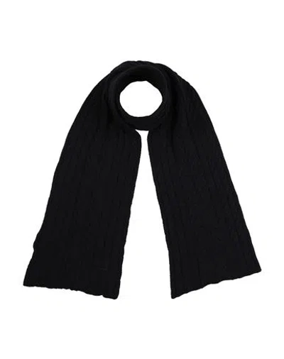 Maria Bellentani Woman Scarf Midnight Blue Size - Wool, Polyamide