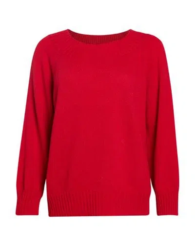 Maria Bellentani Woman Sweater Red Size 8 Wool