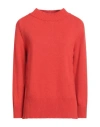 Maria Bellentani Woman Sweater Rust Size 6 Polyamide, Wool, Viscose, Cashmere