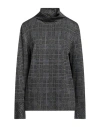 Maria Bellentani Woman Top Grey Size 10 Viscose, Polyamide, Elastane In Grey