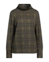 Maria Bellentani Woman Top Military Green Size 10 Viscose, Polyamide, Elastane