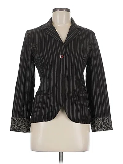 Pre-owned Maria Bianca Nero Blazer Jacket In Black