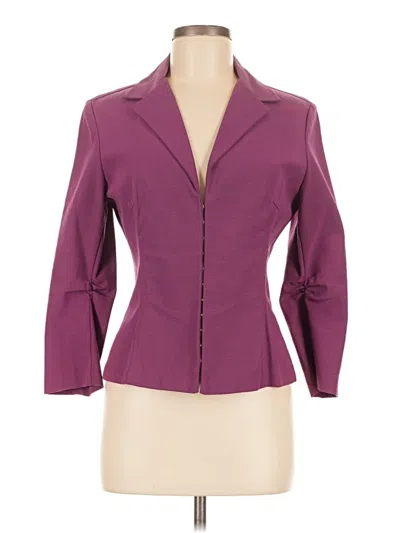 Pre-owned Maria Bianca Nero Blazer Jacket In Purple