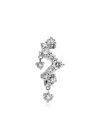 Maria Black 14k Recycled White Gold Sky Lab-grown Diamonds Earring In Metallic