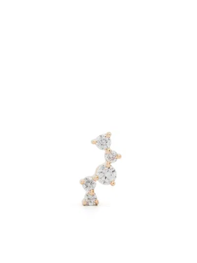 Maria Black 14k Yellow Gold Flashy Glitz Diamond Earring