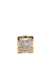 Maria Black 14k Yellow Gold Modular Square Diamond Earring In Gold
