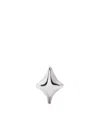Maria Black 14kt White Gold Misty Glanze 4 Piercing Stud In Silver