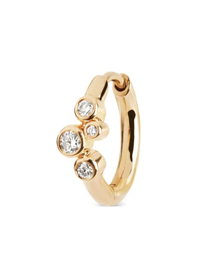 Maria Black 14kt Elena Gelbgoldcreole Mit Diamanten In Gold