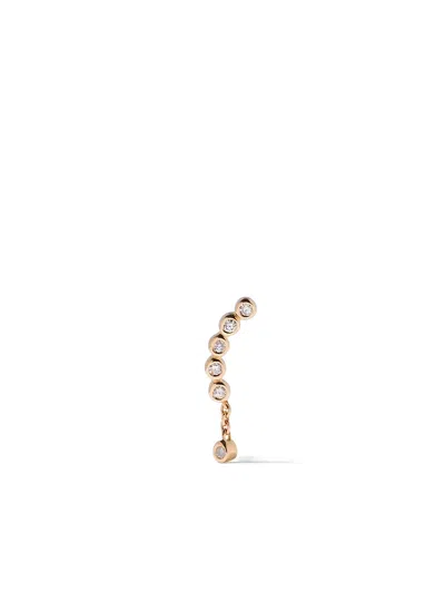Maria Black 14kt Yellow Gold Quadron Diamond Stud