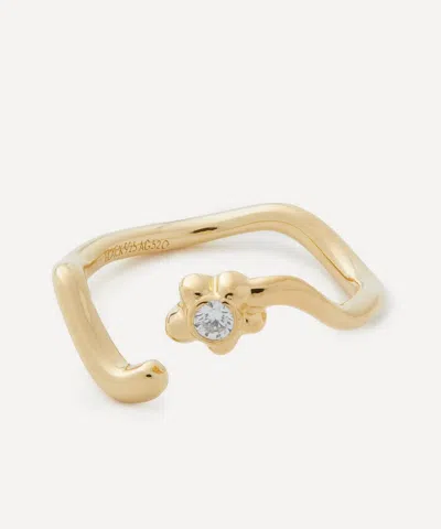 Maria Black 22ct Gold-plated Linnea Ring
