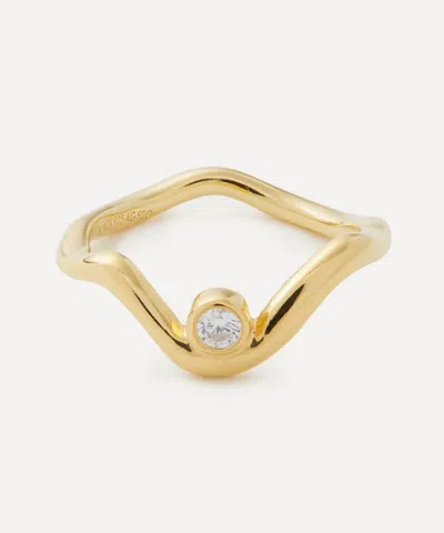 Maria Black 22ct Gold-plated Nora Ring