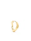 Maria Black Anil 8 Huggie-hoop Earring In Gold