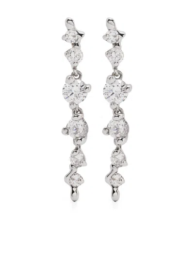 Maria Black Arctic Stud Earrings In Silver