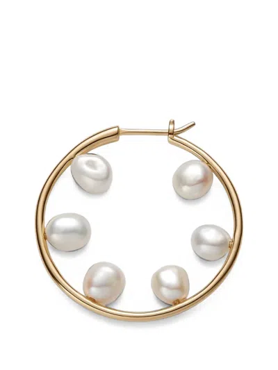 Maria Black Baroque Neo Pearl Hoop Earring In Multi